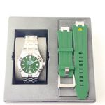 Maurice Lacroix Aikon AI6007-SS00F-630-D (2023) - Groen wijzerplaat 39mm Staal (2/5)