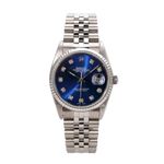 Rolex Datejust 36 16234 (1991) - Blauw wijzerplaat 36mm Staal (2/8)