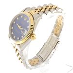 Rolex Datejust 31 68273 (1990) - Blue dial 31 mm Gold/Steel case (3/6)