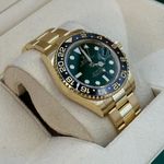 Rolex GMT-Master II 116718LN (2021) - Groen wijzerplaat 40mm Geelgoud (7/8)