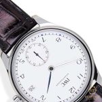 IWC Portuguese Hand-Wound IW510203 (Unknown (random serial)) - White dial 43 mm Steel case (4/8)