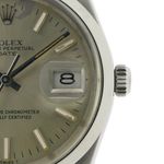 Rolex Oyster Perpetual Date 15000 (1982) - Champagne dial 34 mm Steel case (8/8)