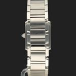 Cartier Tank Française 2300 (Unknown (random serial)) - Silver dial 20 mm Steel case (6/7)