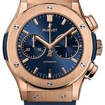 Hublot Classic Fusion Blue 521.OX.7180.RX (2026) - Blauw wijzerplaat 45mm Roségoud (1/1)
