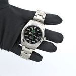 Rolex Air-King 116900 (Onbekend (willekeurig serienummer)) - Zwart wijzerplaat 40mm Staal (5/8)