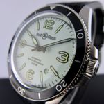 Bell & Ross BR V2 BRV292-LUM-ST/SRB (2024) - Groen wijzerplaat 42mm Staal (4/8)