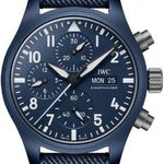 IWC Pilot Chronograph Top Gun IW389404 (2026) - Blauw wijzerplaat 42mm Keramiek (1/1)