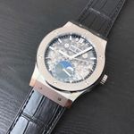 Hublot Classic Fusion Aerofusion 517.NX.0170.LR (2023) - Transparant wijzerplaat 45mm Titanium (4/6)