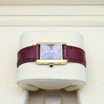 Cartier Tank Unknown (Unknown (random serial)) - Red dial 20 mm Silver case (4/8)