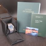 Audemars Piguet Royal Oak Dual Time 26120ST.OO.1220ST.02 (2008) - Blue dial 39 mm Steel case (4/4)