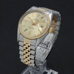 Rolex Datejust 36 16013 (1986) - Gold dial 36 mm Gold/Steel case (2/7)