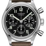 Longines Avigation L2.816.4.53.2 (2026) - Zwart wijzerplaat 41mm Staal (1/1)