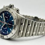 Breitling Chronomat AB0134101C1A1 (2021) - Blauw wijzerplaat 42mm Staal (4/8)