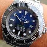 Rolex Sea-Dweller Deepsea 116660 (2015) - Blue dial 44 mm Steel case (1/8)