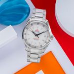 Omega Seamaster Aqua Terra 231.10.42.21.02.004 (2018) - Silver dial 42 mm Steel case (1/8)