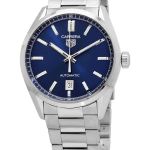 TAG Heuer Carrera Calibre 5 WBN2112.BA0639 (2025) - Blue dial 39 mm Steel case (2/3)
