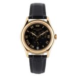 Patek Philippe Annual Calendar 5035J (Unknown (random serial)) - Black dial 37 mm Yellow Gold case (1/8)