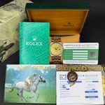 Rolex Datejust Oysterquartz 17013 (1990) - 36mm Goud/Staal (3/8)