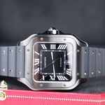 Cartier Santos WSSA0039 (2026) - Zwart wijzerplaat 40mm Staal (1/2)
