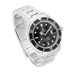 Rolex Submariner Date 16610 (1991) - Black dial 40 mm Steel case (3/4)