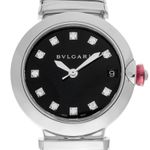 Bulgari Lucea 102953 (2019) - Diamant wijzerplaat 33mm Staal (1/6)
