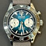 Union Glashütte Noramis Chronograph D012.927.18.057.00 (Onbekend (willekeurig serienummer)) - Blauw wijzerplaat 43mm Staal (1/1)