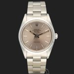 Rolex Air-King 14000 (1994) - Zilver wijzerplaat 34mm Staal (3/8)