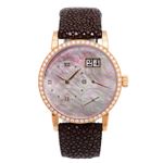 A. Lange & Söhne Little Lange 1 813.043 (Unknown (random serial)) - Black dial 37 mm Rose Gold case (1/8)