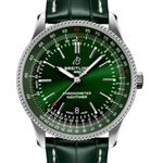 Breitling Navitimer A17326361L1P1 (2026) - Green dial 41 mm Steel case (10/12)