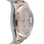 Rolex Datejust 36 116231 (2010) - Pink dial 36 mm Gold/Steel case (7/8)