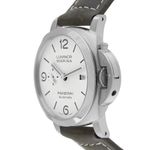 Panerai Luminor Marina PAM01314 (2025) - Wit wijzerplaat 44mm Staal (4/7)