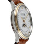 Blancpain Villeret 6595 (1990) - White dial 35 mm Yellow Gold case (7/8)