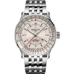 Breitling Navitimer GMT A32310211G1A1 (2024) - Silver dial 41 mm Steel case (1/1)