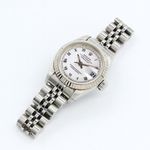 Rolex Lady-Datejust 69174 (Unknown (random serial)) - White dial 26 mm Steel case (4/7)
