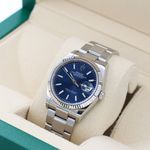 Rolex Datejust 36 126234 (Unknown (random serial)) - Blue dial 36 mm Steel case (2/8)