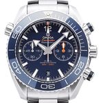 Omega Seamaster Planet Ocean Chronograph 215.30.46.51.03.001 (2024) - Blauw wijzerplaat 46mm Staal (1/1)