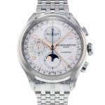 Baume & Mercier Clifton M0A10279 (2023) - Silver dial 43 mm Steel case (2/3)