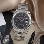 Rolex Datejust 36 126200 (2021) - Zwart wijzerplaat 36mm Staal (1/8)