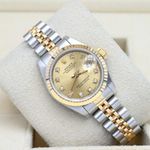 Rolex Lady-Datejust 69173 (1989) - Champagne dial 26 mm Gold/Steel case (1/7)