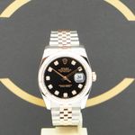 Rolex Datejust 36 116231 (2016) - Black dial 36 mm Gold/Steel case (1/7)
