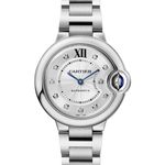 Cartier Ballon Bleu 33mm W4BB0021 (2026) - Zilver wijzerplaat 33mm Staal (1/1)