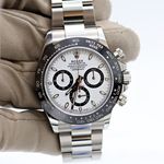 Rolex Daytona 116500LN (Unknown (random serial)) - White dial 40 mm Steel case (6/8)