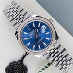 Rolex Datejust 41 126334 (2025) - Blue dial 41 mm Steel case (1/8)