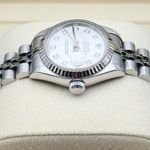 Rolex Lady-Datejust 69174 (1997) - Zilver wijzerplaat 26mm Staal (5/8)