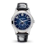 Patek Philippe Annual Calendar 5205G-013 (2025) - Blue dial 40 mm White Gold case (1/1)