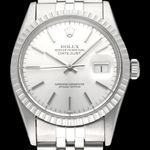 Rolex Datejust 36 16030 (1984) - Silver dial 36 mm Steel case (1/8)