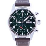 IWC Pilot Chronograph IW388103 (2023) - Green dial 41 mm Steel case (1/1)