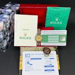 Rolex Lady-Datejust 69173 (1985) - Champagne wijzerplaat 26mm Goud/Staal (3/8)