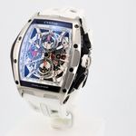 Cvstos Challenge CVT-CHR3-WHITE-5NBKTT-1000 (2024) - Transparent dial 45 mm Steel case (2/8)