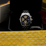 Breitling Chronomat B13050.1 (1999) - Blue dial 39 mm Gold/Steel case (3/7)